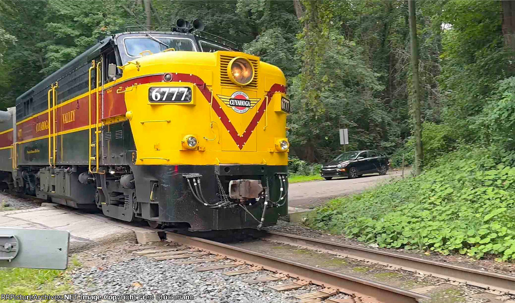 CVSR 6777 trails at Hickory St.